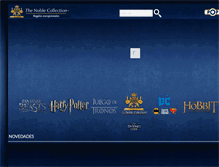 Tablet Screenshot of noblecollection.es